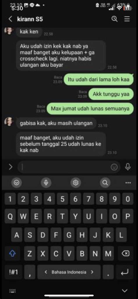 Keyyn On Twitter Ini Pov Chat Dari Owner Ya Awalnya Aku Ngechat Kak