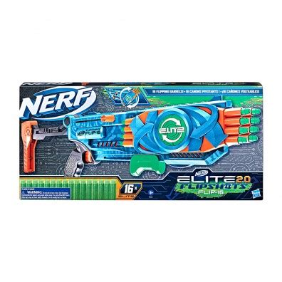 Pistola Dardos Nerf Elite Flip 16 De Hasbro