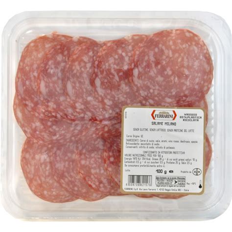 Ferrarini Salame Milano Vasch Gr