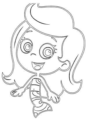 Dibujos E Imagenes Bubble Guppies Para Colorear Y Imprimir Gratis Para