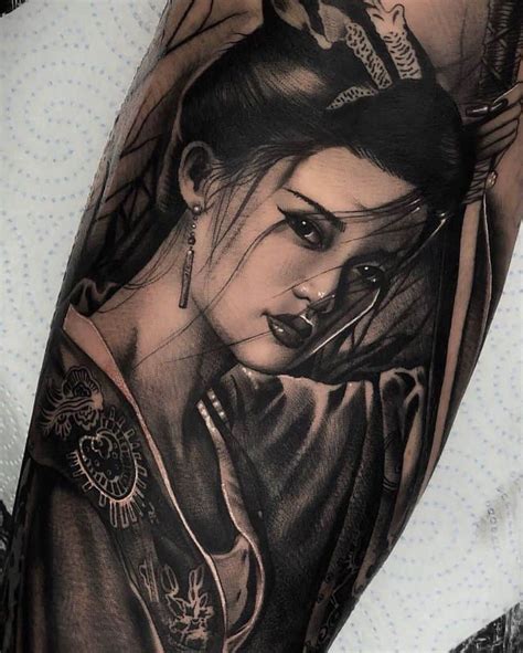 Top 109 Best Geisha Tattoo Ideas 2021 Inspiration Guide