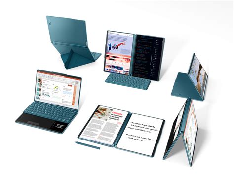 CES 2023 Lanzamiento de la computadora portátil Lenovo Yoga Book 9i