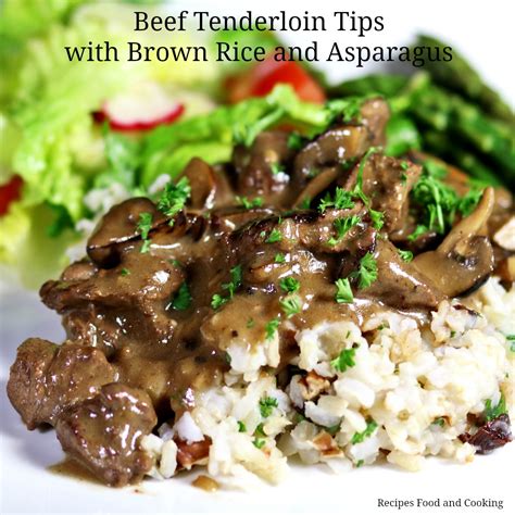 Beef Tenderloin Tips Sundaysupper Recipes Food And Cooking