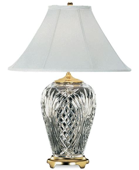 Waterford Kilkenny Brass And Crystal Table Lamp Macy S