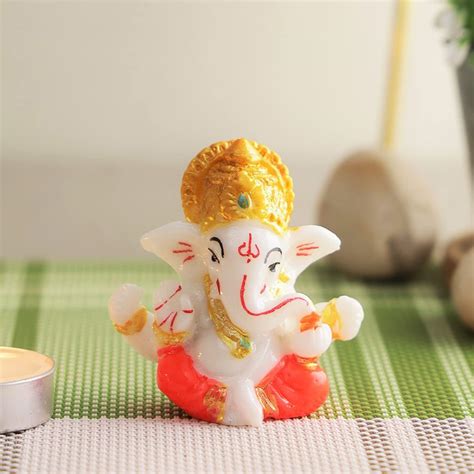 Buy MAMTA DECORATION God Ganesha Idol for Car Dashboard Décor Ganesh Ji