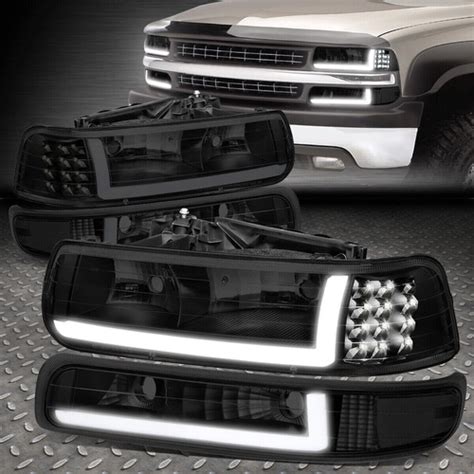 Faros Chevy Silverado Led Meses Sin Intereses