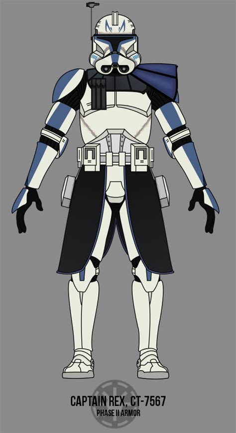 Captain Rex Phase Ii Armor By Bcmatsuyama On Deviantart