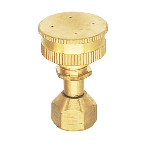 Adjustable 4 Hole Brass Sprayer Nozzle M14 Atomizing Spray Fitting Hose