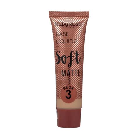 Base Soft Matte Nude Ruby Rose Shopee Brasil