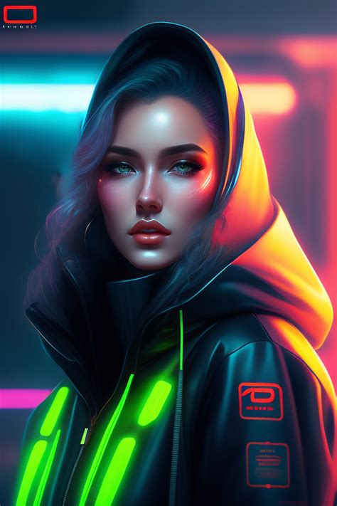 Lexica Urss Detailed Portrait Neon Operator Girl Cyberpunk