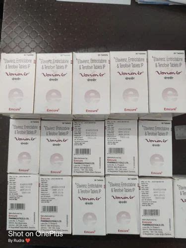 Emcure Vonavir Tablets Treatment Hiv Aids Patient At Rs