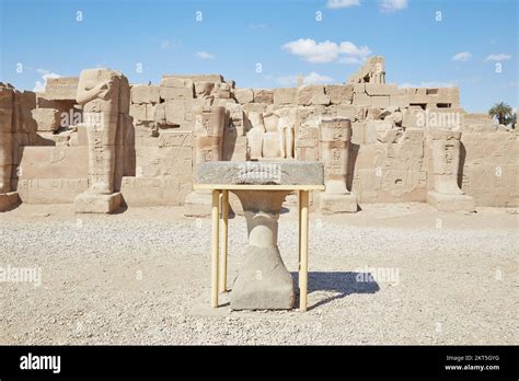 The Festival Temple Of Thutmosis Iii At Karnak Stock Photo Alamy