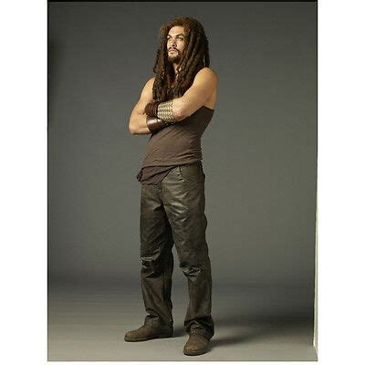 Stargate Atlantis Jason Momoa As Ronon Dex Standing To Side 8 X 10 Inch