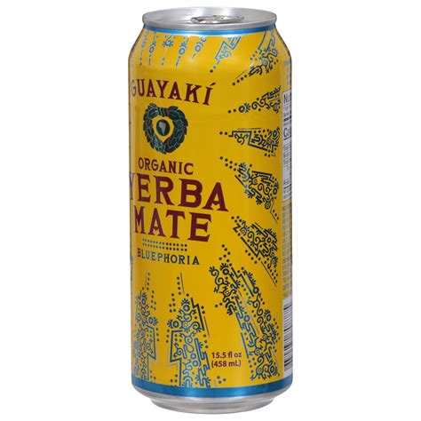 Guayaki Organic Bluephoria Yerba Mate 15 5 Fl Oz 15 50 Fl Oz Shipt