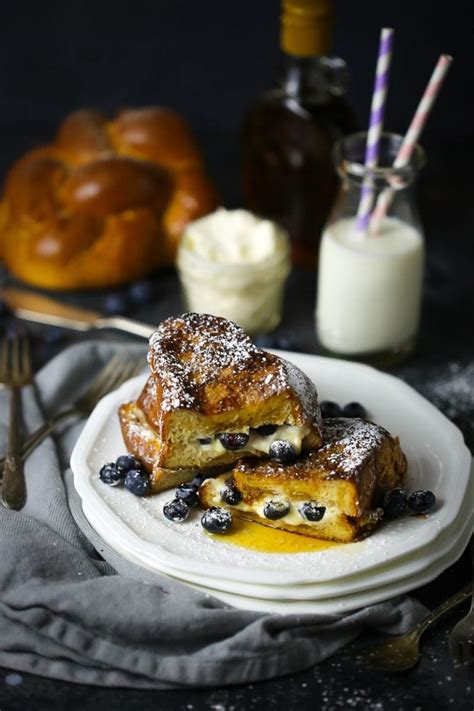 Blueberry And Mascarpone Stuffed French Toast What Should I Make For