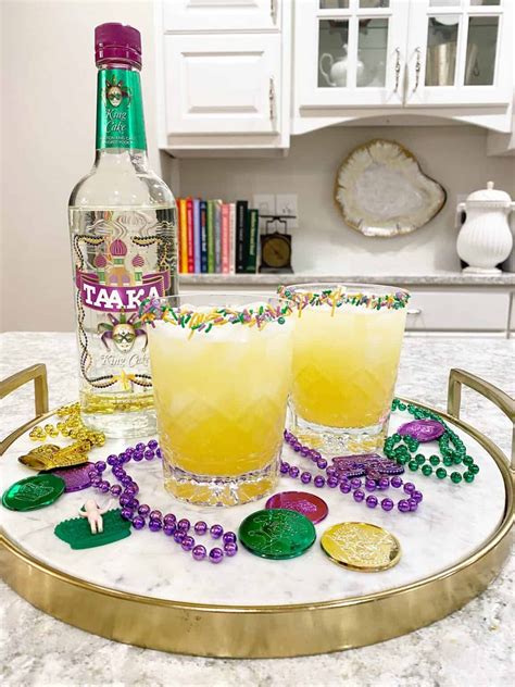 Celebrating Mardi Gras King Cake Cocktails Artofit