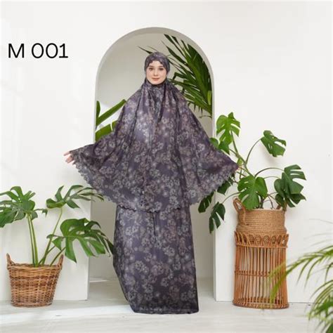 Jual Maia By Hasya Mukena Emily Series Motif Bunga Terbaru Bonus