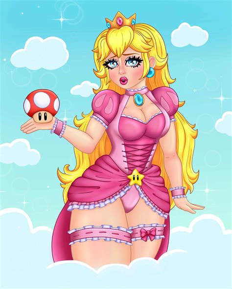 Artstation Princess Peach