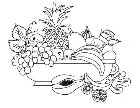 Dibujos De Uvas Para Colorear E Imprimir Coloringonly