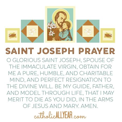 Free Printables For The Year Of Saint Joseph And New Limited Edition