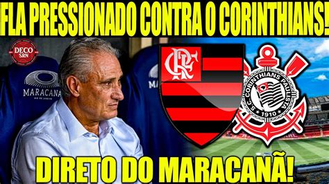 FLAMENGO X CORINTHIANS TRANSMISSÃO AO VIVO DIRETO DO MARACANÃ Descubra