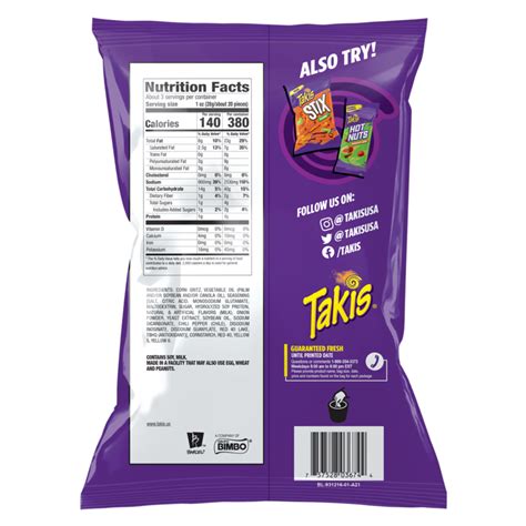 Takis Watz Fuego 2.8oz : Snacks fast delivery by App or Online