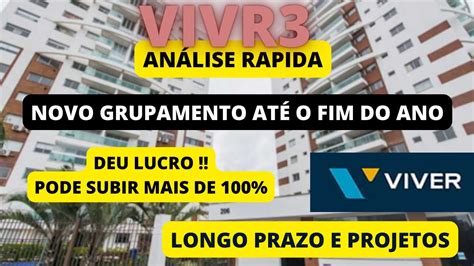 VIVR3 AÇÕES DE VIVER PODEM SOFRER NOVO GRUPAMENTO ANÁLISE RÁPIDA TEVE