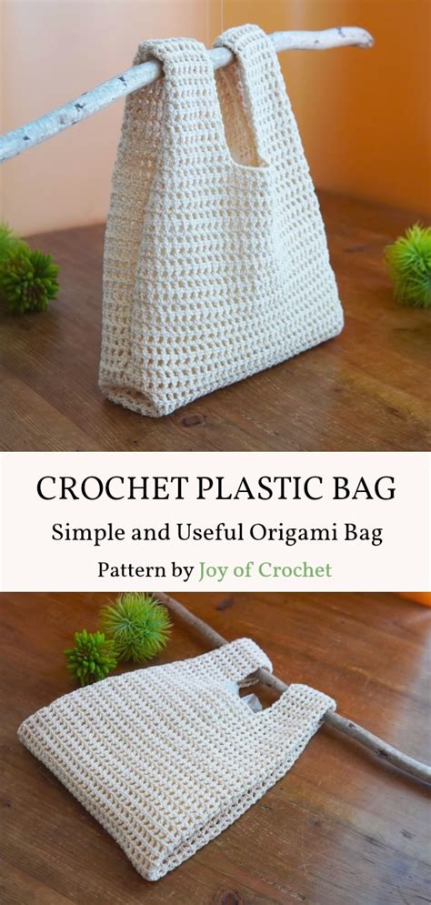 Simple And Useful Crochet Plastic Bag Pattern Artofit