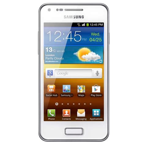 Celular Tim Samsung Galaxy S II Lite Branco Tela de 4 Câmera 5MP