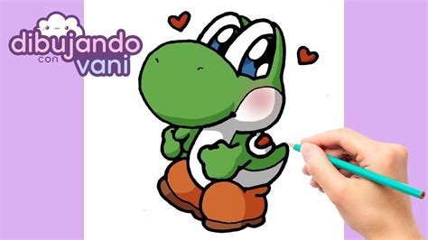 Como Dibujar A Yoshi Paso A Paso Dibujos Para Dibujar Imagenes