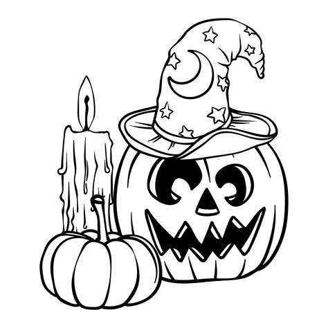 Scary Halloween Pumpkin 15 Free Pdf Printables Printablee