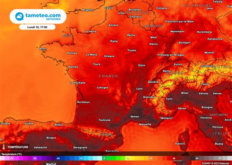 Tendance M T O Alerte La Canicule V Ritable Fournaise Dans Le Sud