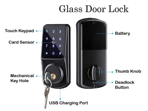 Smart Glass Door Lock Gravity Smart