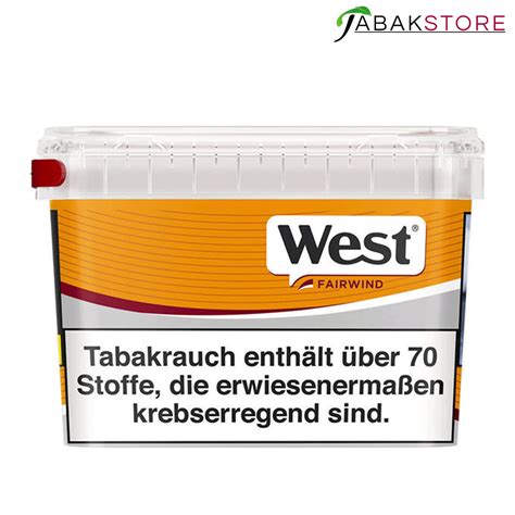 West Yellow Volumentabak Eimer