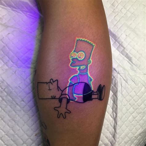 Skinhead Tattoos Tattoo Sydney Simpsons Tattoo Cartoon Character The