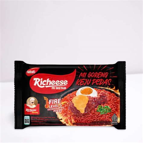 Jual Mi Instant Viral Mie Goreng Keju Richeese Nabati Mie Level 5 Di