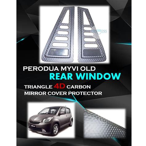 Perodua Myvi Old D Carbon Triangle