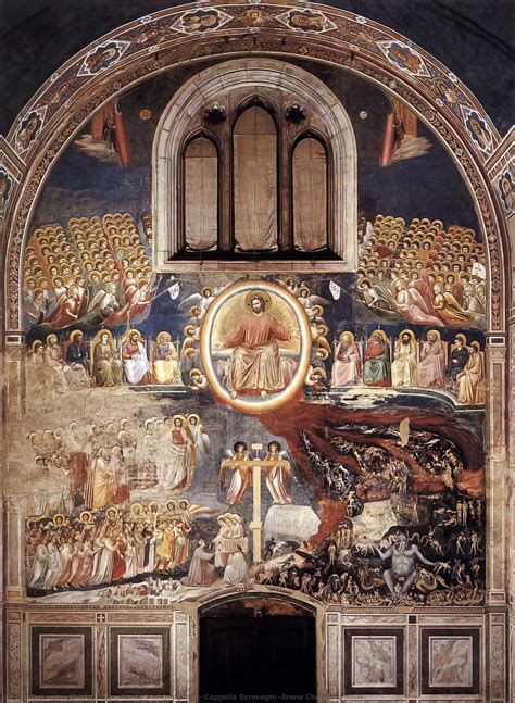 Artwork Replica Last Judgment Cappella Scrovegni Arena Chapel Padua