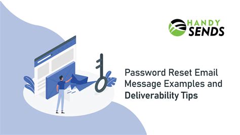 Password Reset Email Message Examples Tips | HandySends