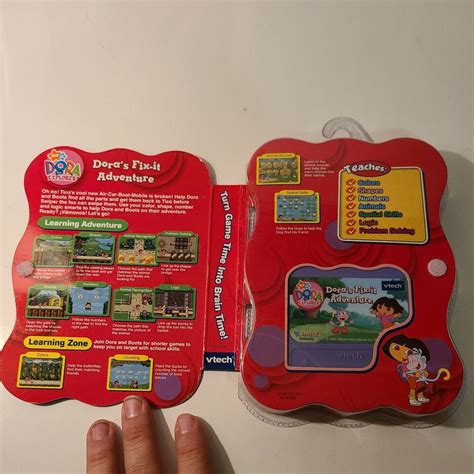 Dora The Explorer Dora Fix It Adventure V Smile Smartridge Vtech Ebay