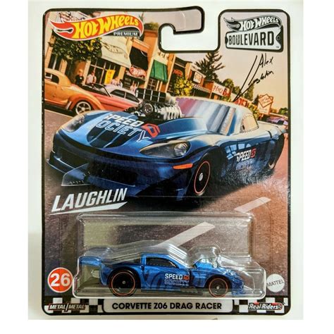 HOT WHEELS CORVETTE Z06 DRAG RACER BOULEVARD 2021 Shopee Brasil