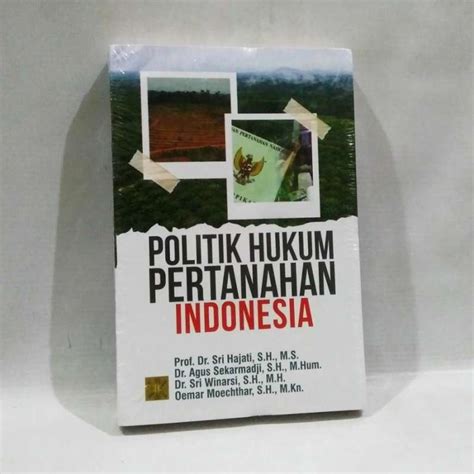 Jual Buku Politik Hukum Pertanahan Indonesia Di Seller Kyana Book Store