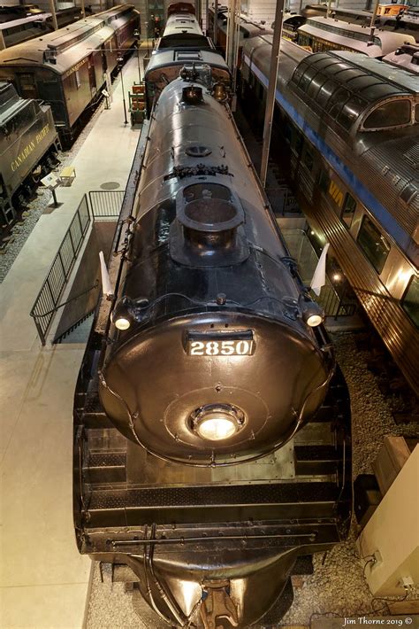 The Royal Hudson 2850 Preserved And Displayed In The Mai Flickr