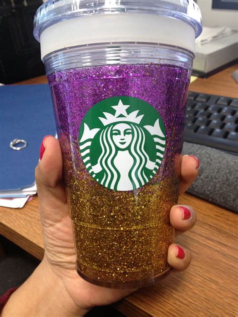 Diy Ombré Glitter Starbucks Cup Starbucks Cups Glitter Starbucks Cup