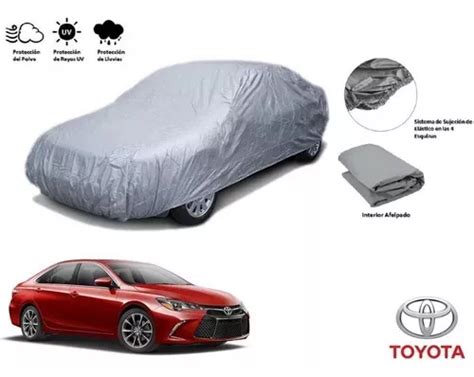 Lona Afelpada Impermeable Cubre Auto Toyota Camry Cuotas Sin Inter S