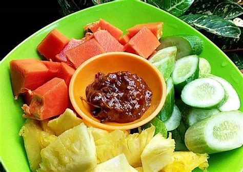 Resep Rujak Lotis Buah Oleh LaraSati Cookpad