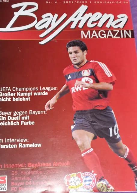 2002 03 1 BUNDESLIGA BAYER 04 Leverkusen FC Bayern München EUR 2 99