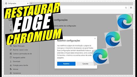 Como Reparar e Restaurar As Configurações do Navegador Microsoft EDGE