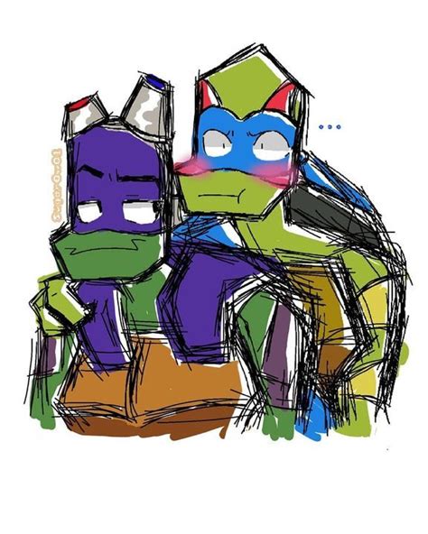 Rottmnt Leo X Donnie Leotello Yaoi 💙💜💭 En 2023 Yaoi Leo Listas De