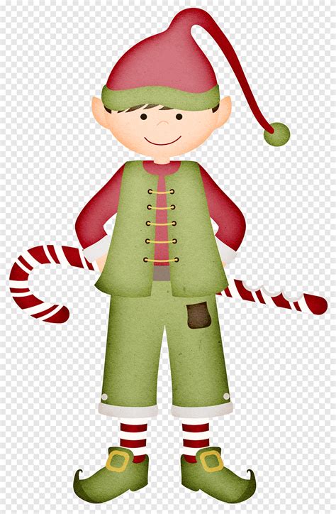 Elfo De Navidad Rudolph Santa Claus Elf Duende Dibujos Animados Png